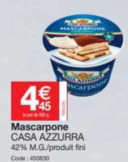 mascarpone casa azzurra