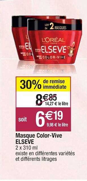 Masque Color-vive Elsève