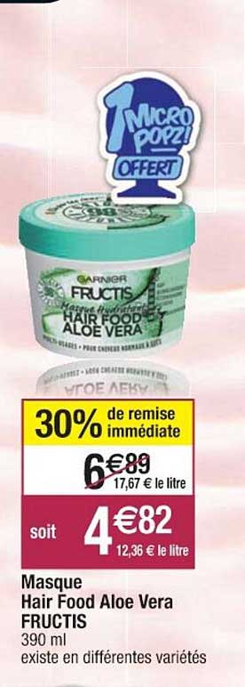Masque Hair Food Aloé Véra Fructis