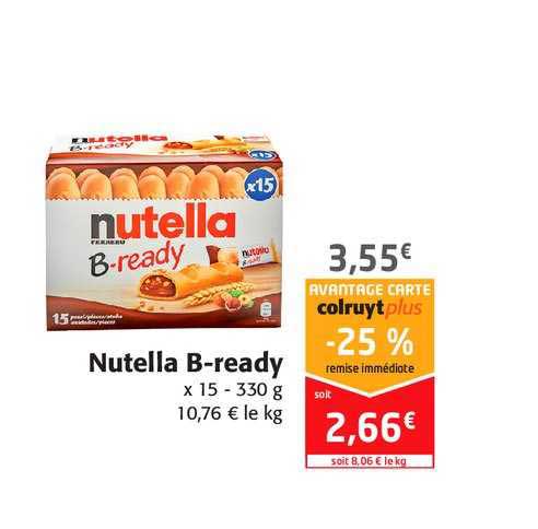 nutella b-ready