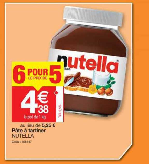 Pâte à Tartiner Nutella