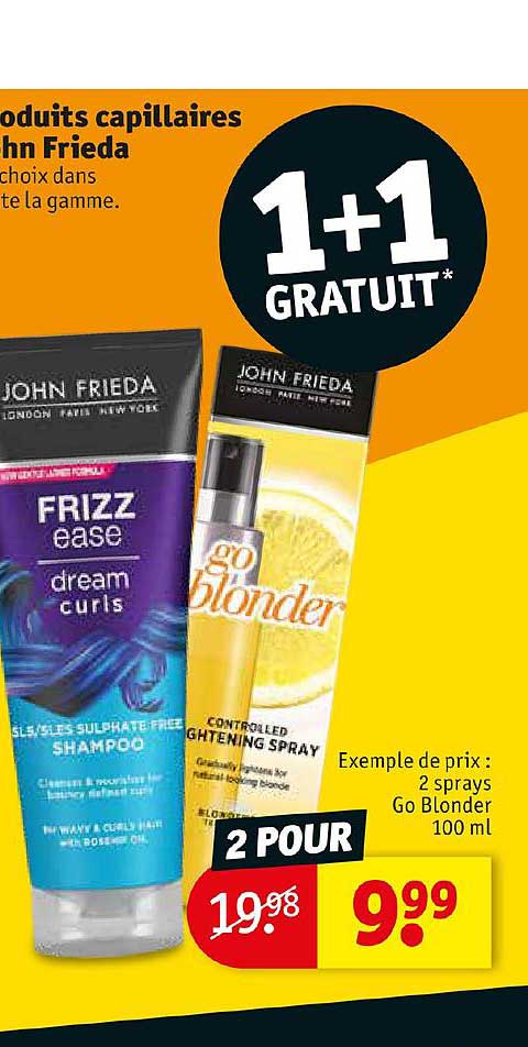 produits capillaires john frieda