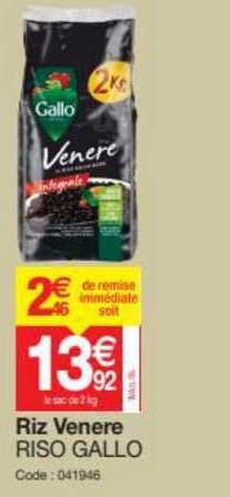 riz venere riso gallo