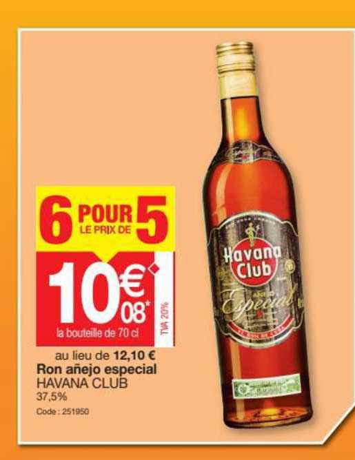 ron añejo especial havana club