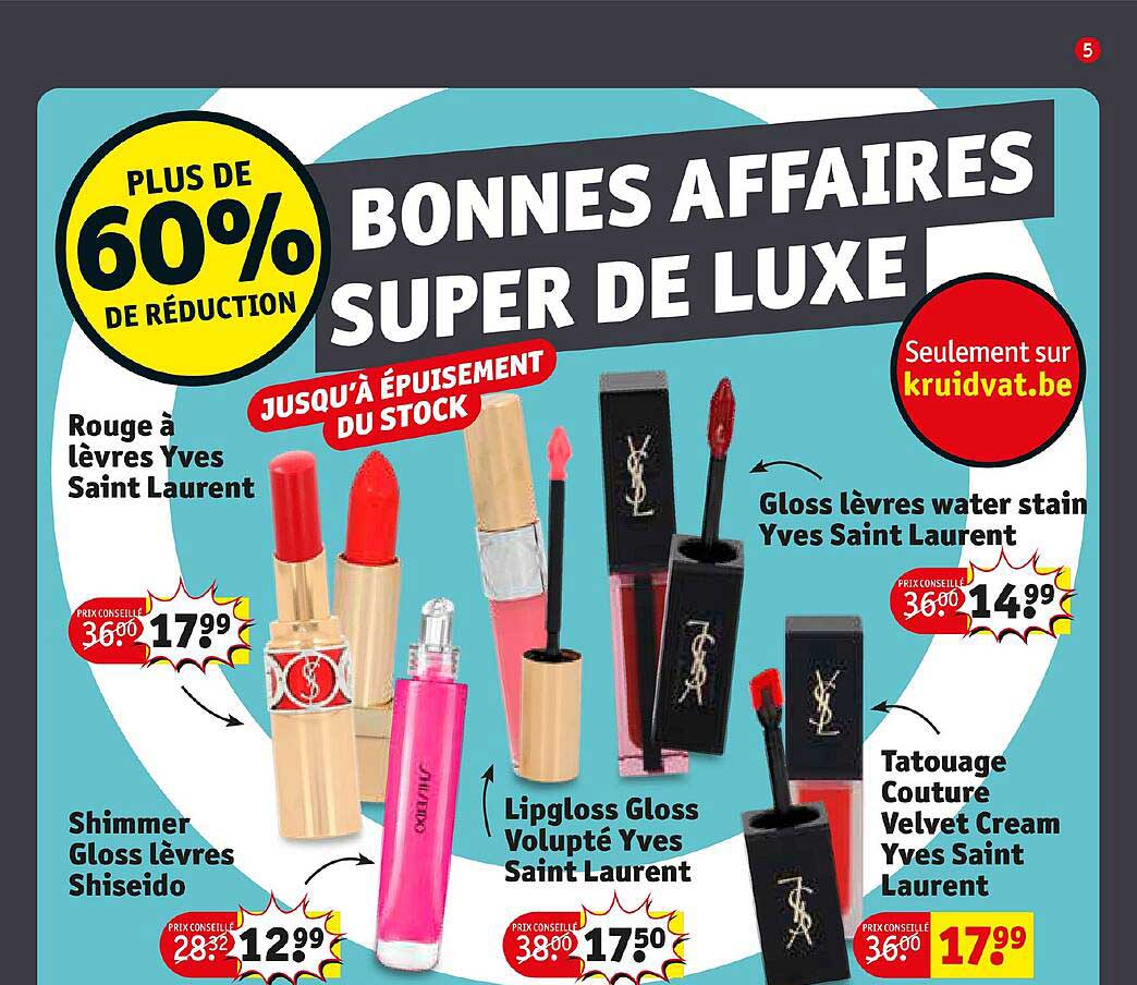 rouge à lèvres yves saint laurent, shimmer gloss lèvres shiseido, lipgloss gloss volupté yves saint laurent, gloss lèvres water stain yves saint laurent, tatouage couture velvet cream yves saint laure