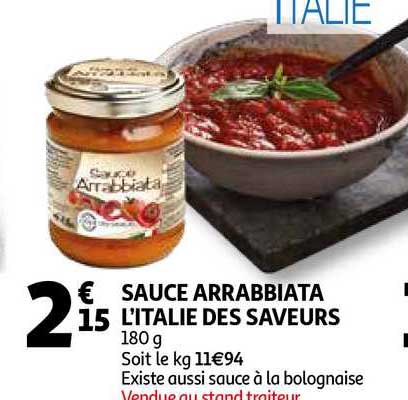 sauce arrabbiata l'italie des saveurs
