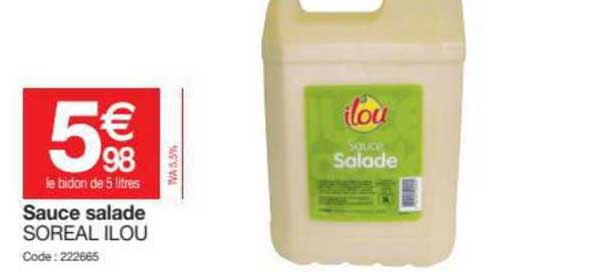 Sauce Salade Soreal Ilou