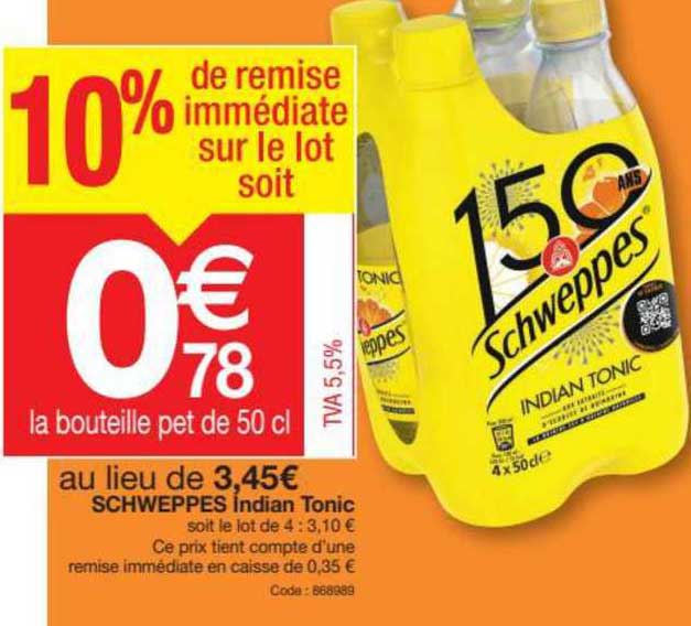 schweppes indian tonic