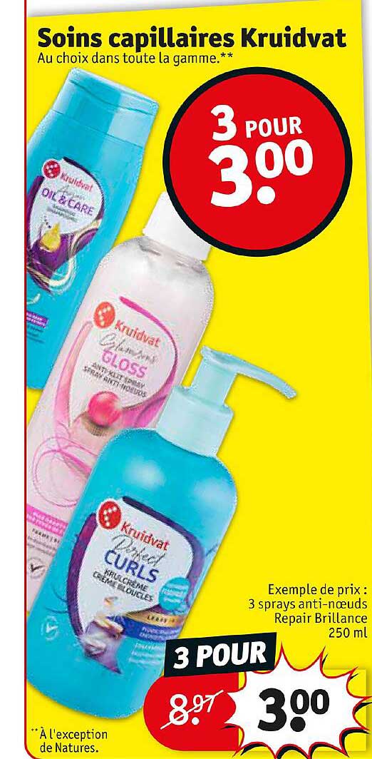 Soins Capillaires Kruidvat