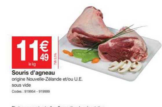 souris d'agneau