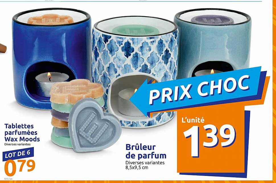 tablettes parfumées wax moods