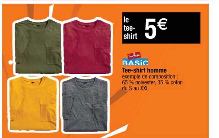Tee-shirt Homme Influx Basic