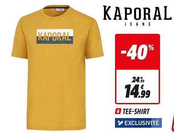 tee-shirt kaporal