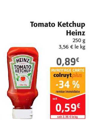 tomato ketchup heinz