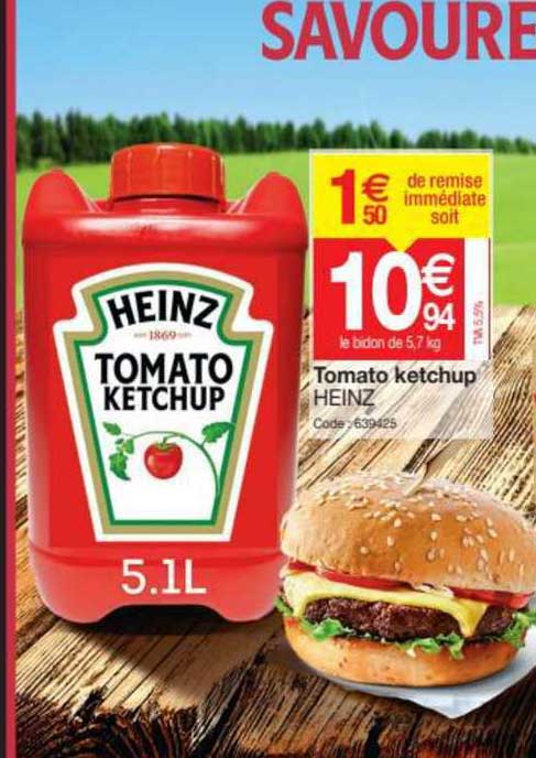 tomato ketchup heinz