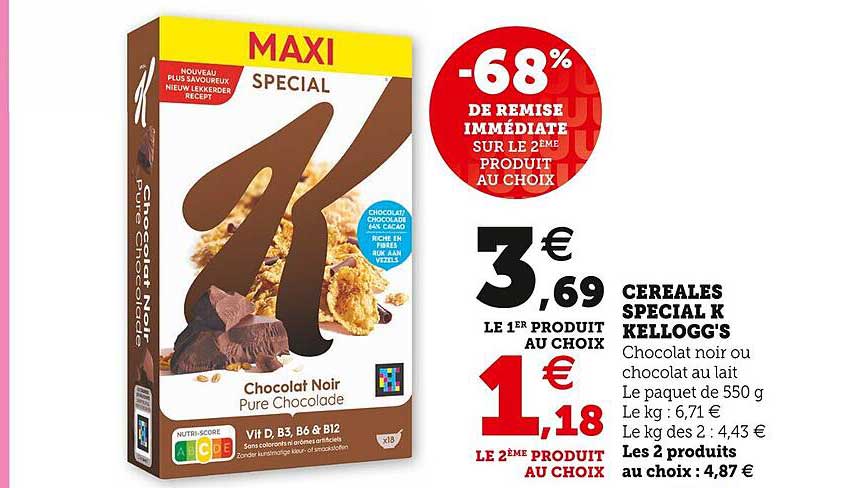 Céréales Spécial K Kellogg's