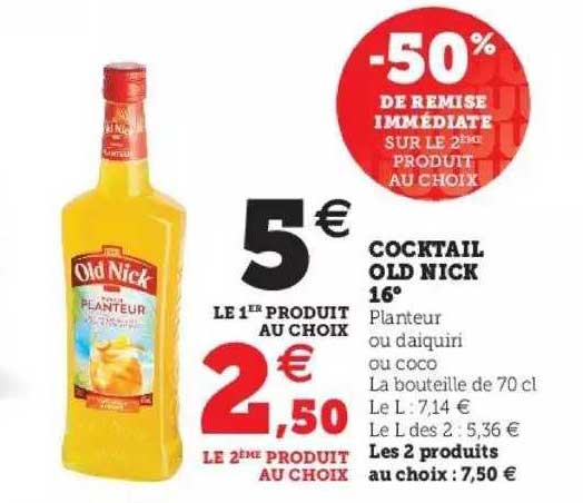 cocktail old nick 16°