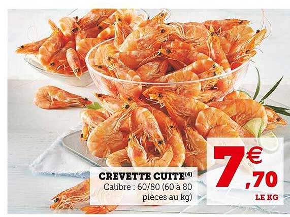 Crevette Cuite