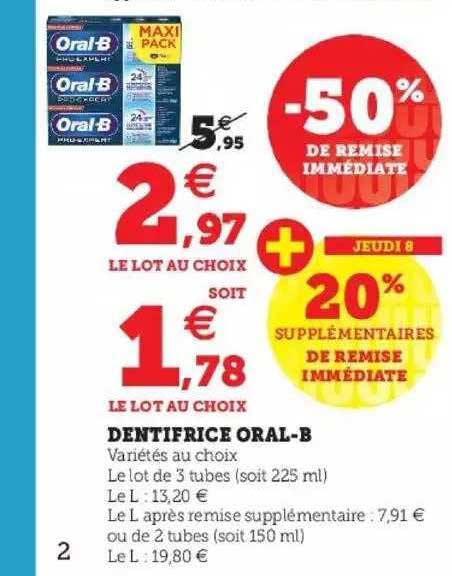 dentifrice oral-b