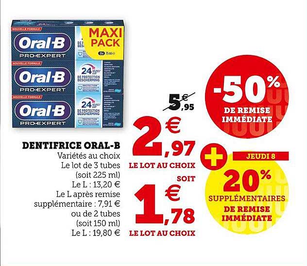 dentifrice oral-b
