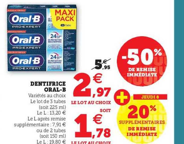 Dentifrice Oral-b