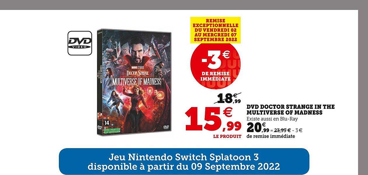 dvd doctor strange in the multiverse of madness