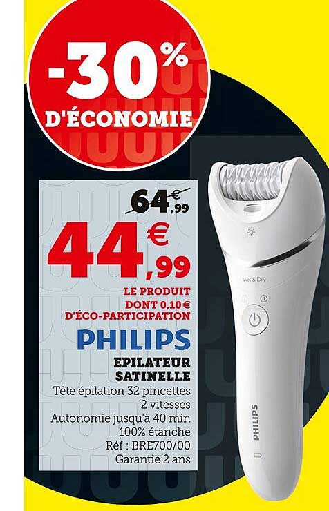 épilateur Satinelle Philips