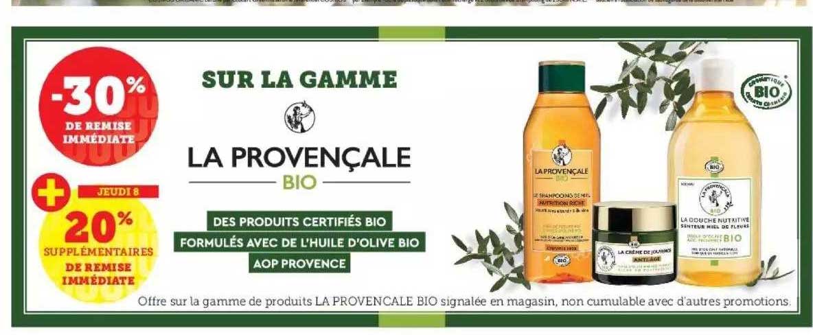 La Gamme La Provençale Bio
