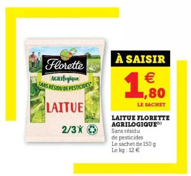 Laitue Florette Agrilogique