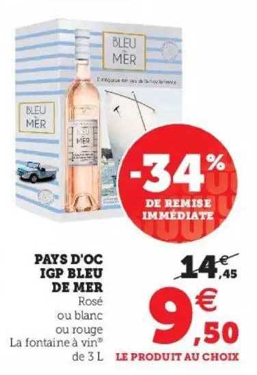 pays d'oc ipg bleu de mer