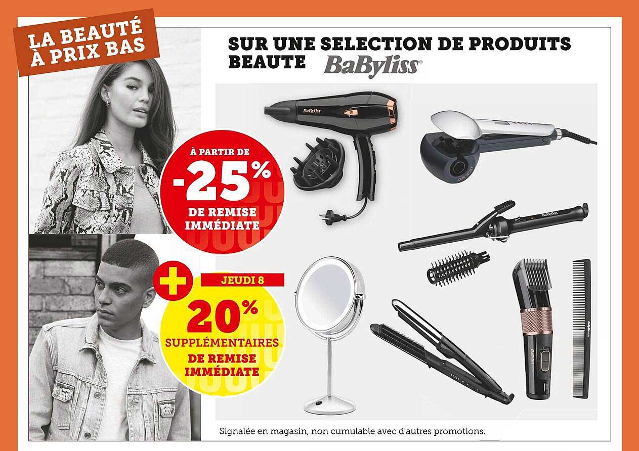 Produits Beauté Babyliss
