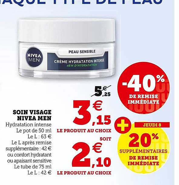 Soin Visage Nivea Men