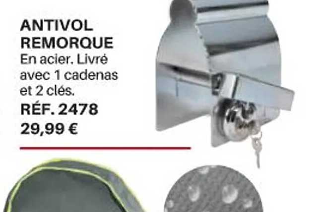 Antivol Remorque