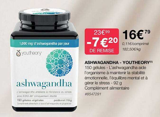 Ashwagandha - Youtheory