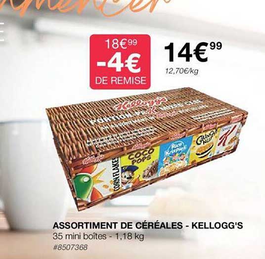 Assortiment De Céréales - Kellogg's