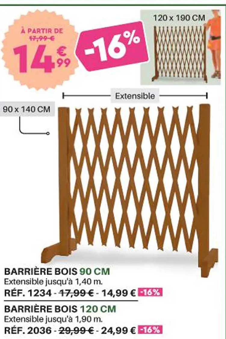 Barrière Bois