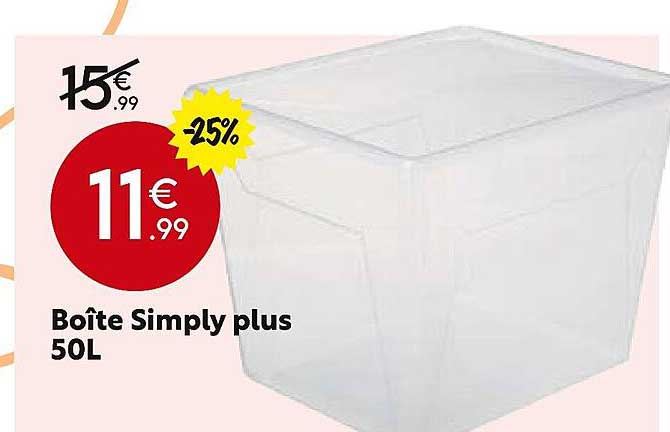 boîte simply plus 50l