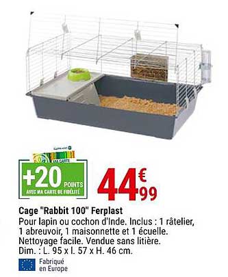 cage "rabbit 100" ferplast