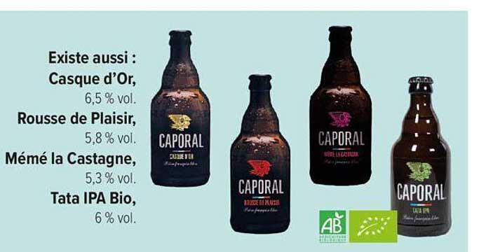 casque d'or, rousse de plaisir, mémé la castagne, tata ipa bio