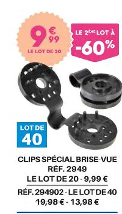 clips spécial brise-vue