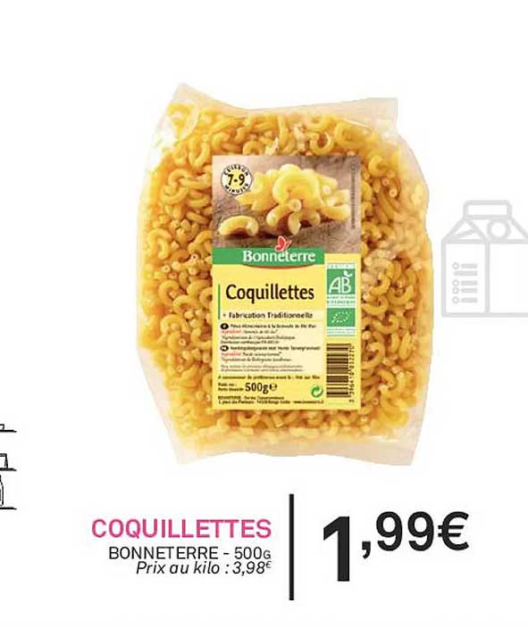 Coquillettes Bonneterre
