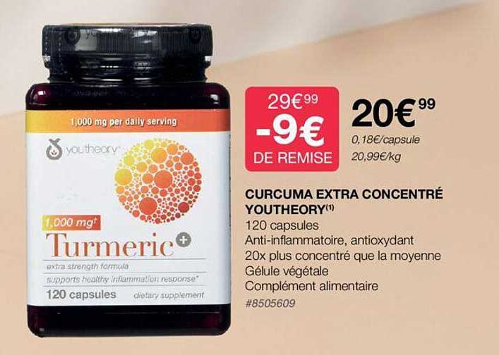 Curcuma Extra Concentré Youtheory