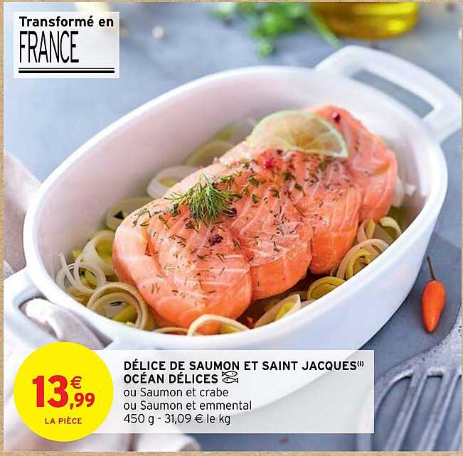 délice de saumon et saint jacques océan délices