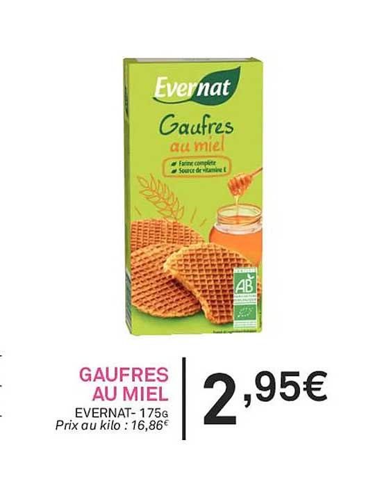 Gaufres Au Miel Evernat