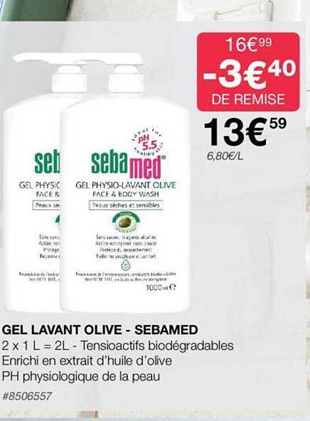 Gel Lavant Olive - Sebamed