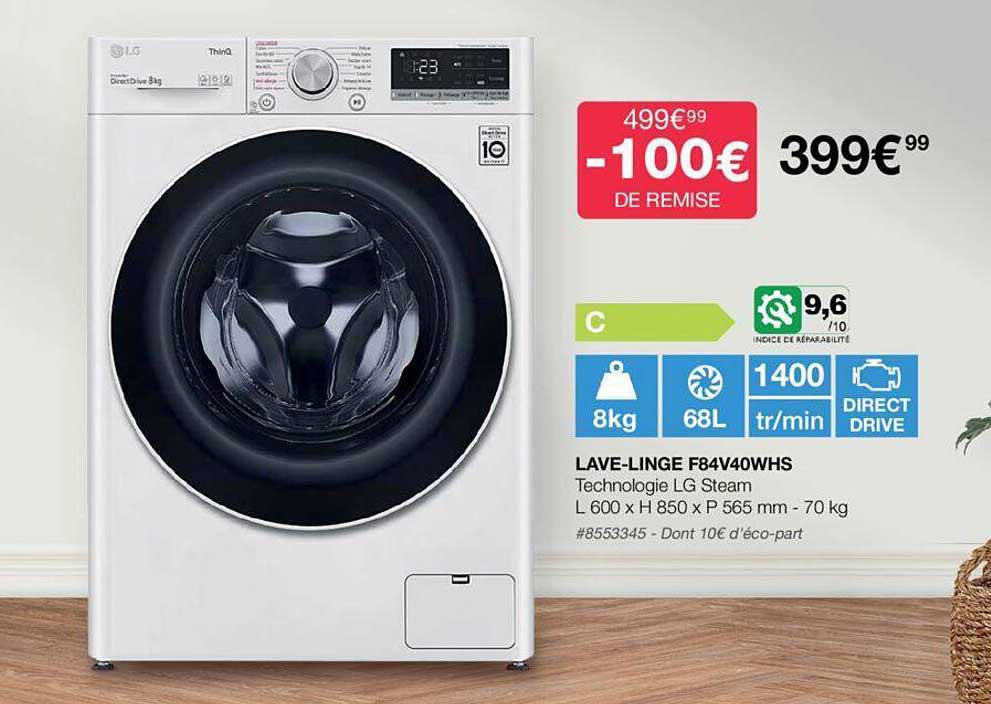 lave-linge f84v40whs lg