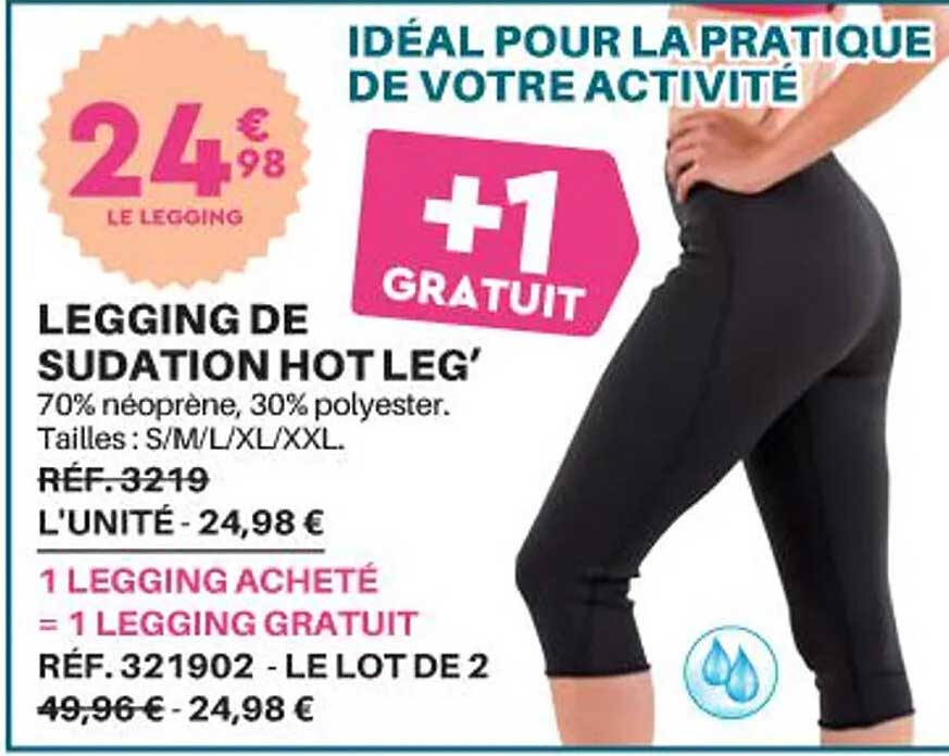 legging de sudation hot leg'