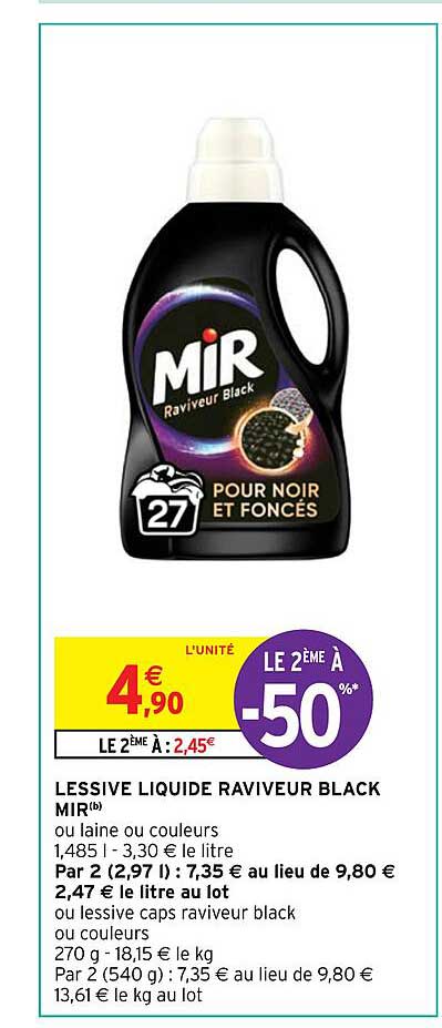 lessive liquide raviveur black mir