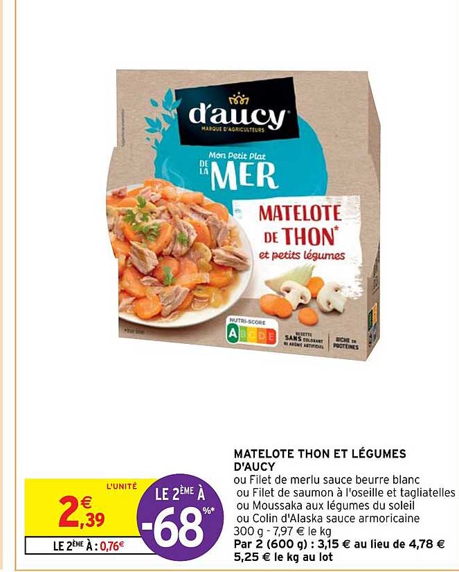 Matelote Thon Et Légumes D'aucy