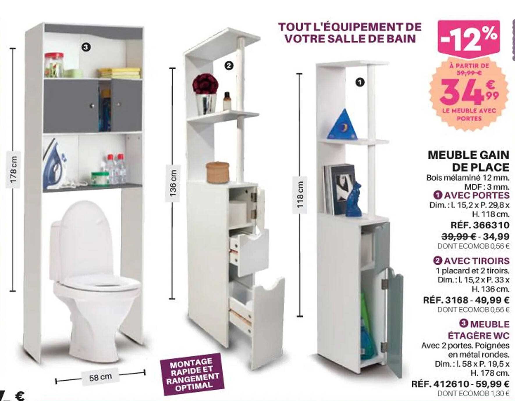 meuble gain de place